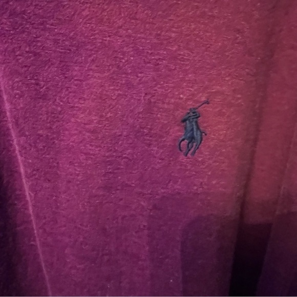 Ralph Lauren Polo Mens Big Pony Full-Zip Cardigan Wool Sweater
Black Red size:3X - Picture 8 of 8